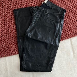 Ralph Lauren Denim and Supply vegan leather pants